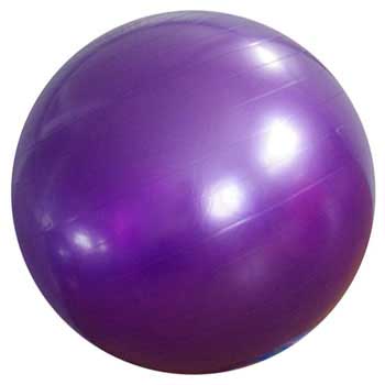 ลูกบอลโยคะ (สีม่วง)<br>ขนาด 75 ซม.