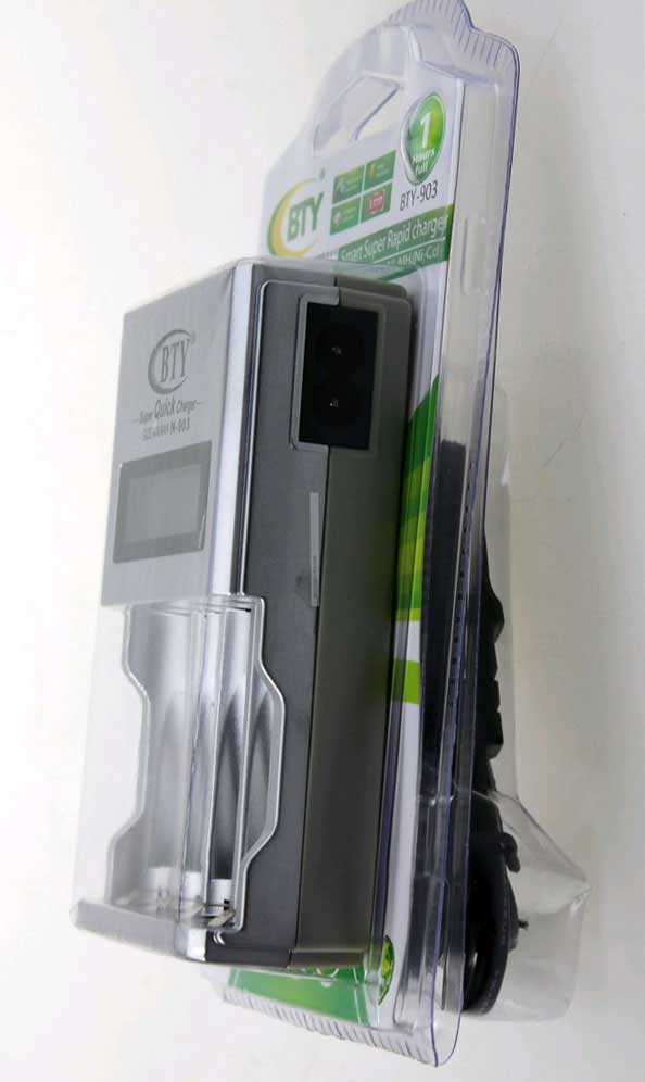 ชุดชาร์จ BTY รุ่น N-903 LCD Charger (AA/AAA) ราคา 390 บาท